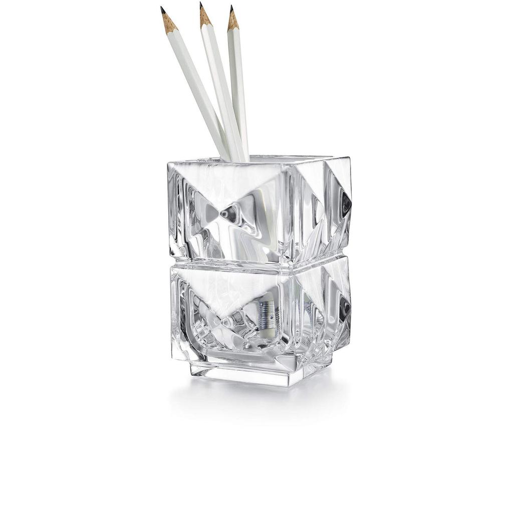 Baccarat Crystal Luxor Pencil Holder, Clear #2813157