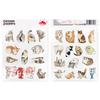 82Pcs New Cute Cat Graffiti Stickers Creative Animal Cartoon Decal Diy Luggage Phone Guitar Scrapbook Waterproof Sticker Kid Toy