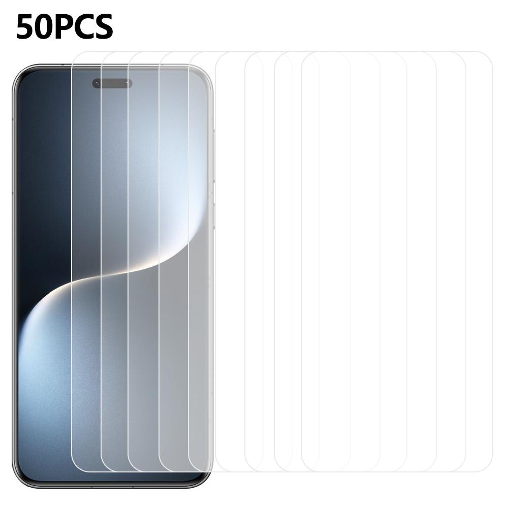 50Pcs For Honor Magic7 5G Screen Protector Full Glue Tempered Glass Clear Screen Film