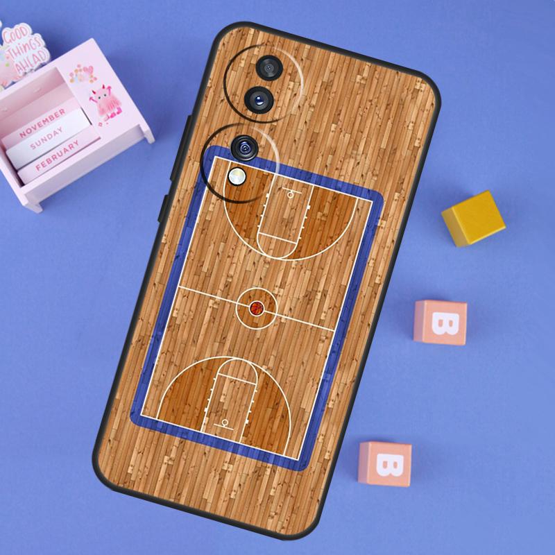 Basketball Court Case For Honor Win RT 400 200 Pro 50 70 90 X9a X9b X9c X9d X8b X8c Magic 8 Pro 6 7 Lite Cover