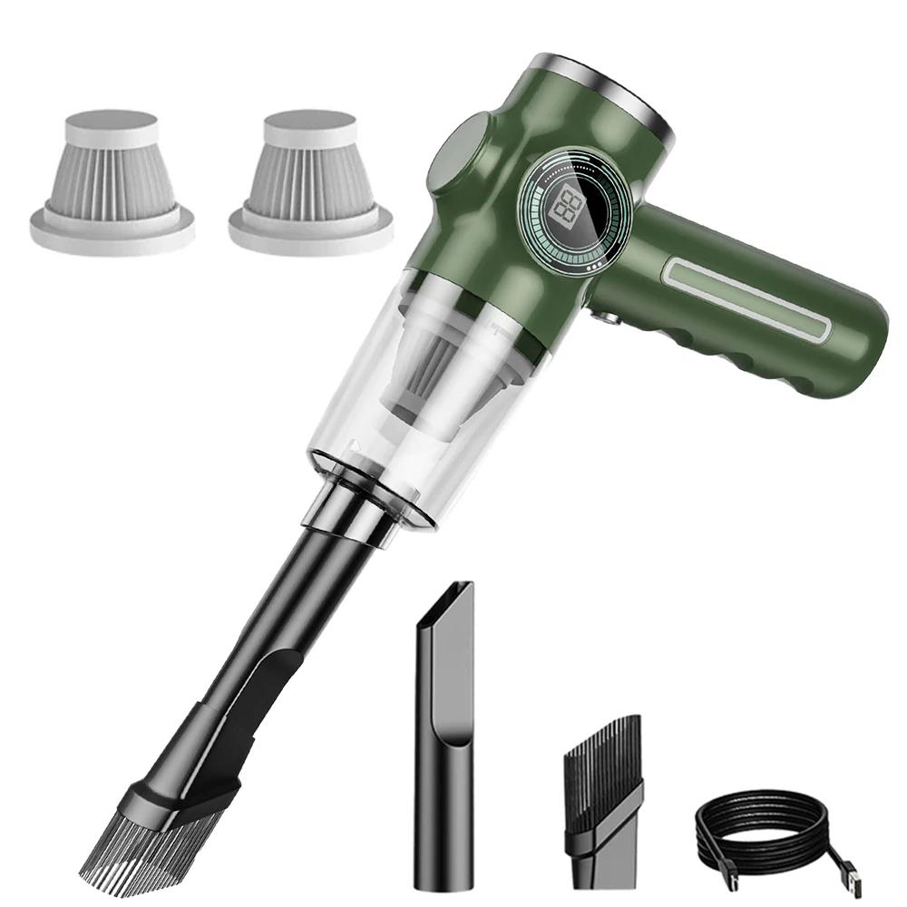 ΝΕΑ 290000Pa 5 σε 1 Ηλεκτρική Σκούπα Αυτοκινήτου Ισχυρή Αναρρόφηση Φορητή Ασύρματη Ηλεκτρική Σκούπα Χειρός Μίνι Για Αυτοκίνητο Σπίτι Γραφείο