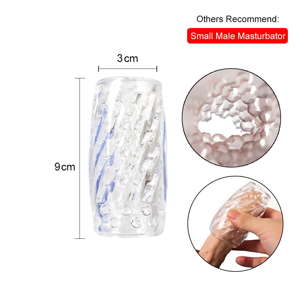 16cm Male Masturbator Vaginal For Men 18 Sexy Toys Penis Pump Glans Sucking Sex Goods Adult Vagina Real Pussy Erotic Products