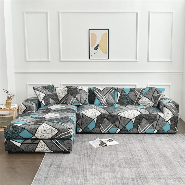 Elastic Slipcover Sofa Cover For Living Room All -Inclusive Slip -Resistant Sectional Corner Couch Cover Sofa Towel 1 2 3 4 -Seater for Home
