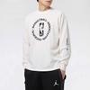 New Nike X NBA Sweatshirts Men Ivory DC1943-910