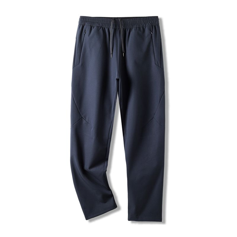 Niaojia Outdoor Functional Sports Tactical Pants Men s Winter Fleece-lined Thickened Trousers Windproof Waterproof Pants Foreign Trade Men s Trousers Navy blue M
