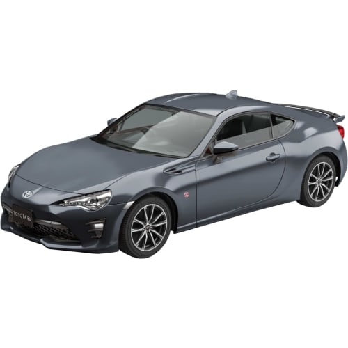 Aoshima Bunka Kyozai 1/32 Scale Rakupla Snap Kit No.08-DG Toyota 86 Dark Gray Metallic Pre-painted Plastic Model Kit (Automobile)