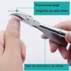 Stainless Steel Pedicure Kit 12 Pieces Professional Manicure Set Silver Portable Nail Care Tools