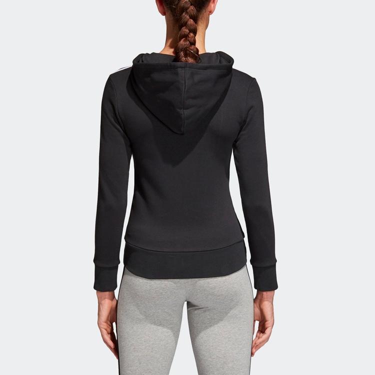 (WMNS) adidas Hooded Track Jacket Black Women's S97065