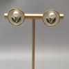 Women's Retro Pearl Flower Earrings - French Oil Painting Style, Versatile and Elegant for Daily Wear
