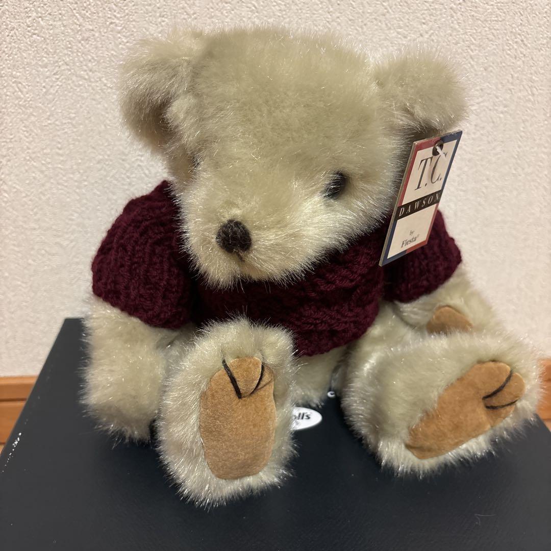 

[USED] Purchased in L.A. T.C. DAWSON teddy bear plush toy