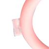 Neck Cooling Tube Reusable Hands Free Wearable Cooling Neck Wrap for Summer Outdoor Pink