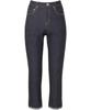 Calson Stretch Pants GB Feels Just Like Straight Denim Elastic UV Made In Travel (KSN120 LT) - Denim, Silhouette, Print, Waist,