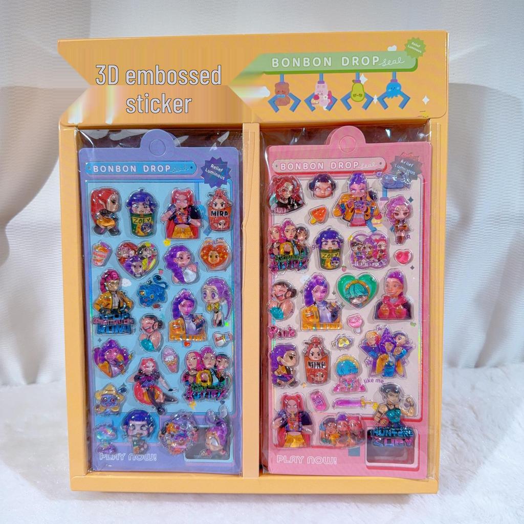 Japanese Cartoon 3D Stickers for Phone, Laptop & Party Decor