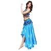 Tassels Show Costumes Hip Scarf Performance Top Belly Dance Costumes Dancer Skirt Halter Bra