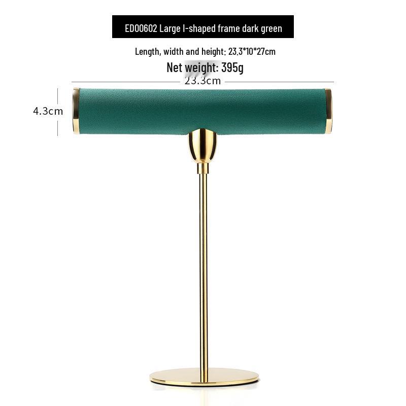 

Подставка для украшений для ожерелий, часов и браслетов – Нескользящий металлический кронштейн, Доступны большие и малые размеры