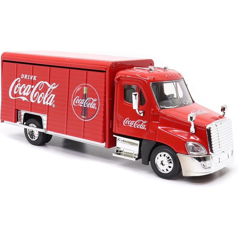 Coca-Cola Getränke-Lieferwagen mit Zubehör