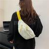 Trendy Korean Casual Commuter Crossbody Waist Bag For Fall 2024 In Cute Soft Colors