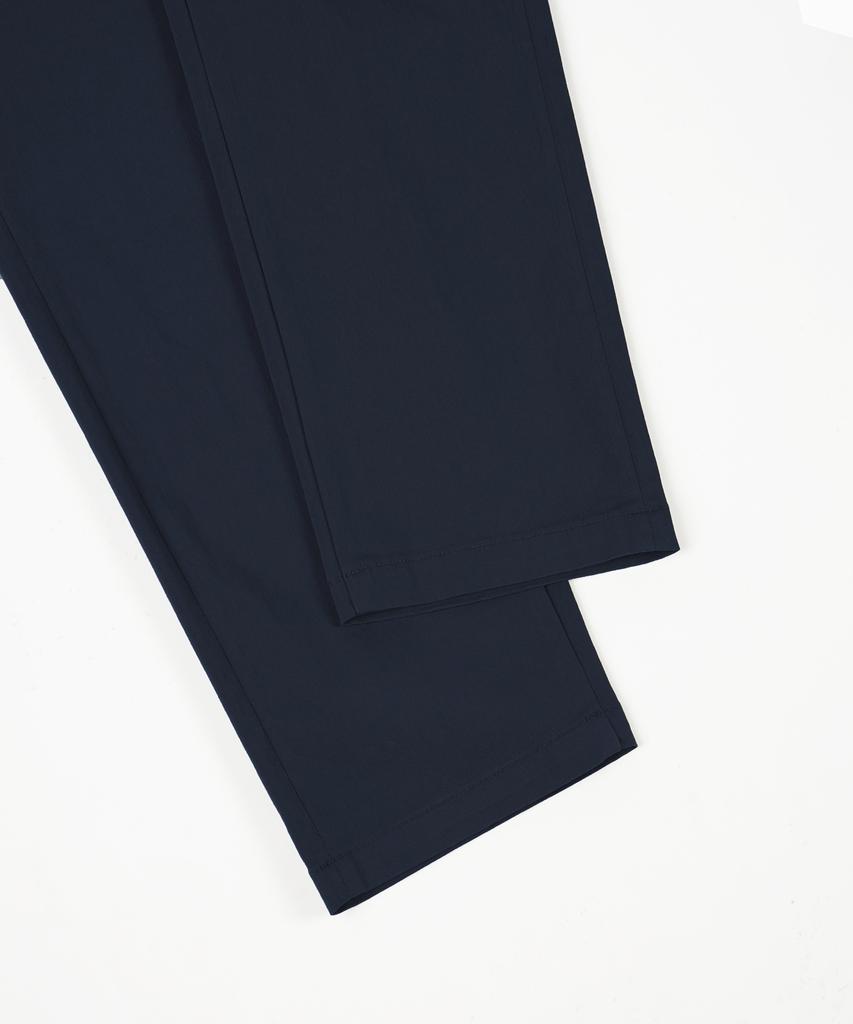 BIRBANTE Cool Stretch R.C Fit Elastic Waist Chino Pants - Dark Navy