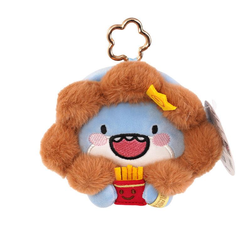 Plush Keychain Shark Coin Pouch Flip Toy Keychain Kids Gift Decoration Pendant