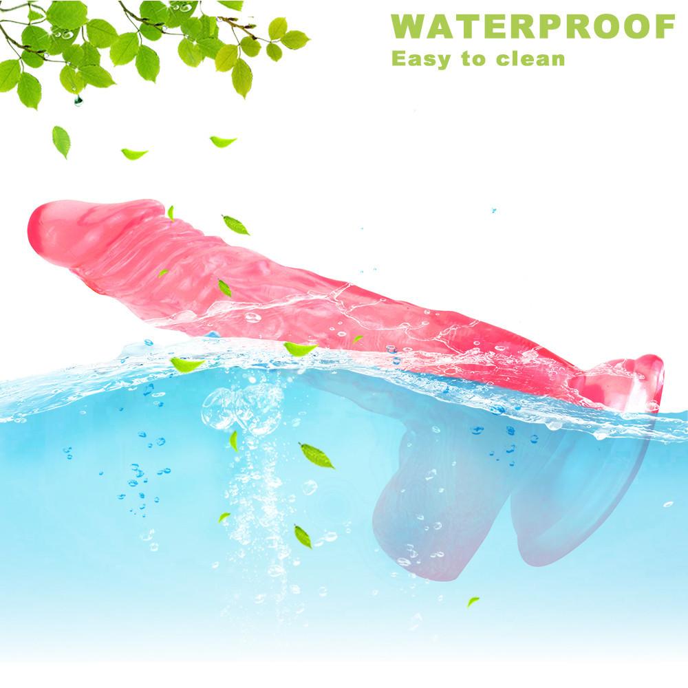 Dildo uriaș Jucării sexuale realiste pentru femei Dick Dildo uriaș Jucărie sexuală lesbiană Homme G-spot Orgasme Adult Shop