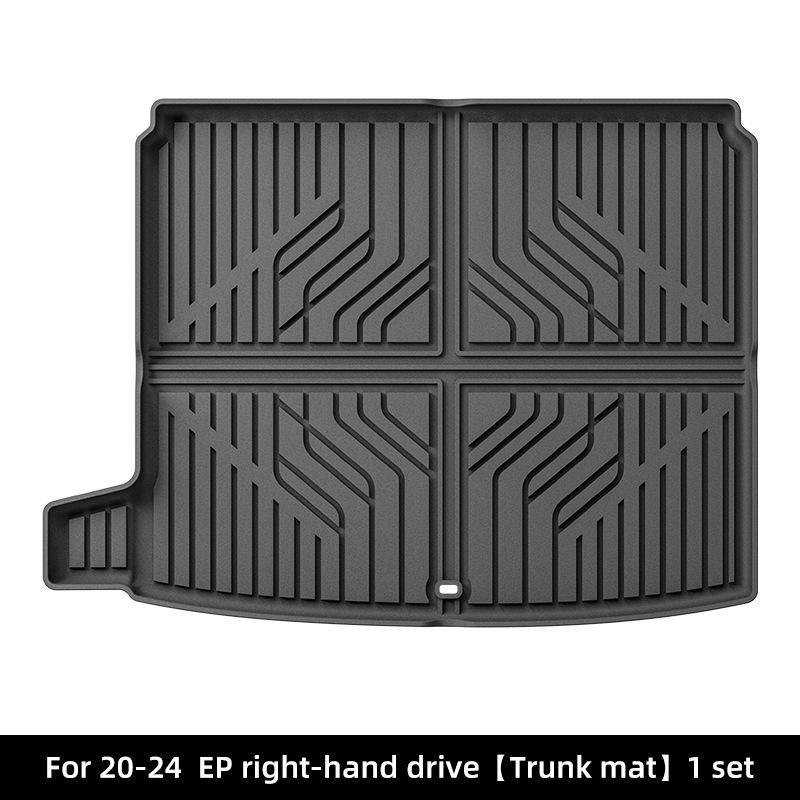 Trunk Mat for 20-24 MG EP RHD Cars, Full TPE Tail Box Mat, Cross-Border Black
