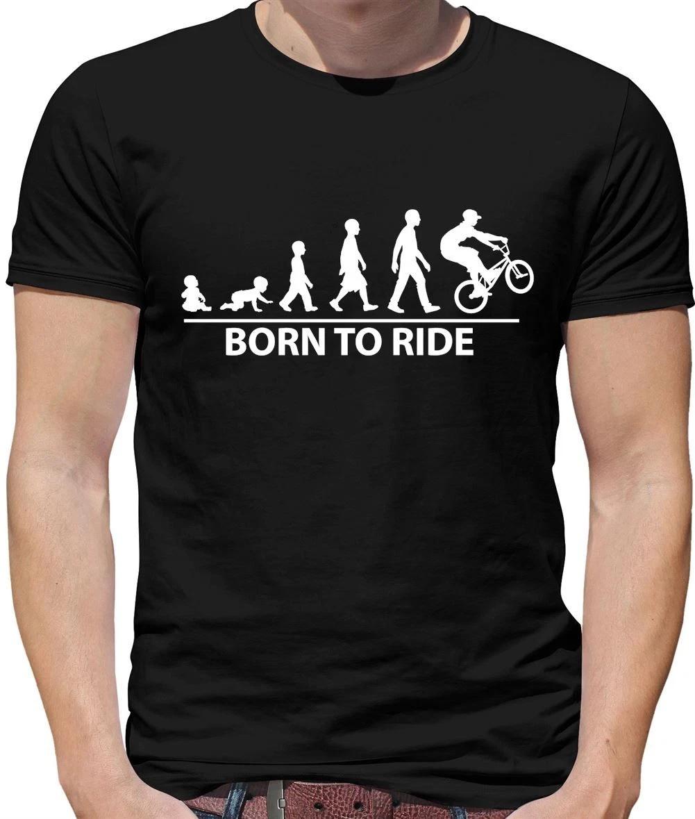 Born To Ride - Mens T-Shirt - BMX Bike Cycling Biker Cyclist Fan Sport XXXL