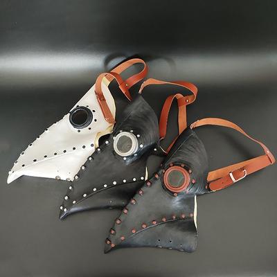 Steampunk Pest Arzt Maske Lange Nase Vogel Schnabel Leder Masken Cosplay Party Maskerade Halloween Karneval Kostüm Requisiten