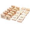 Color Wooden 99 Multiplication Table School Teaching Aids for Mathematics Education Multiplication Calculation Learning Aid Tool