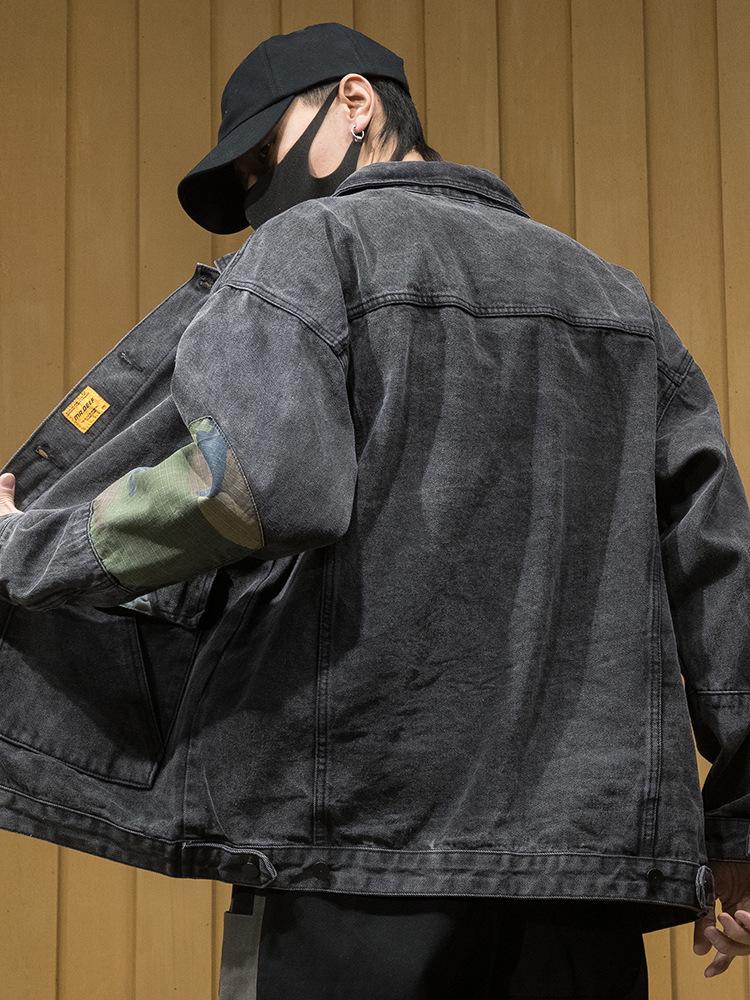 2021 Trendy Men's Denim Jacket: Spring/Autumn, Plus Size, Versatile and Stylish Casual Wear