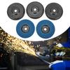 5pcs Grinding Discs Blue For Angle Grinder Wood Cutting