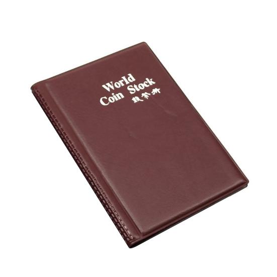 Money Penny Pockets Collection Storage Album Book Collecting 120 Pcs Coin Holders