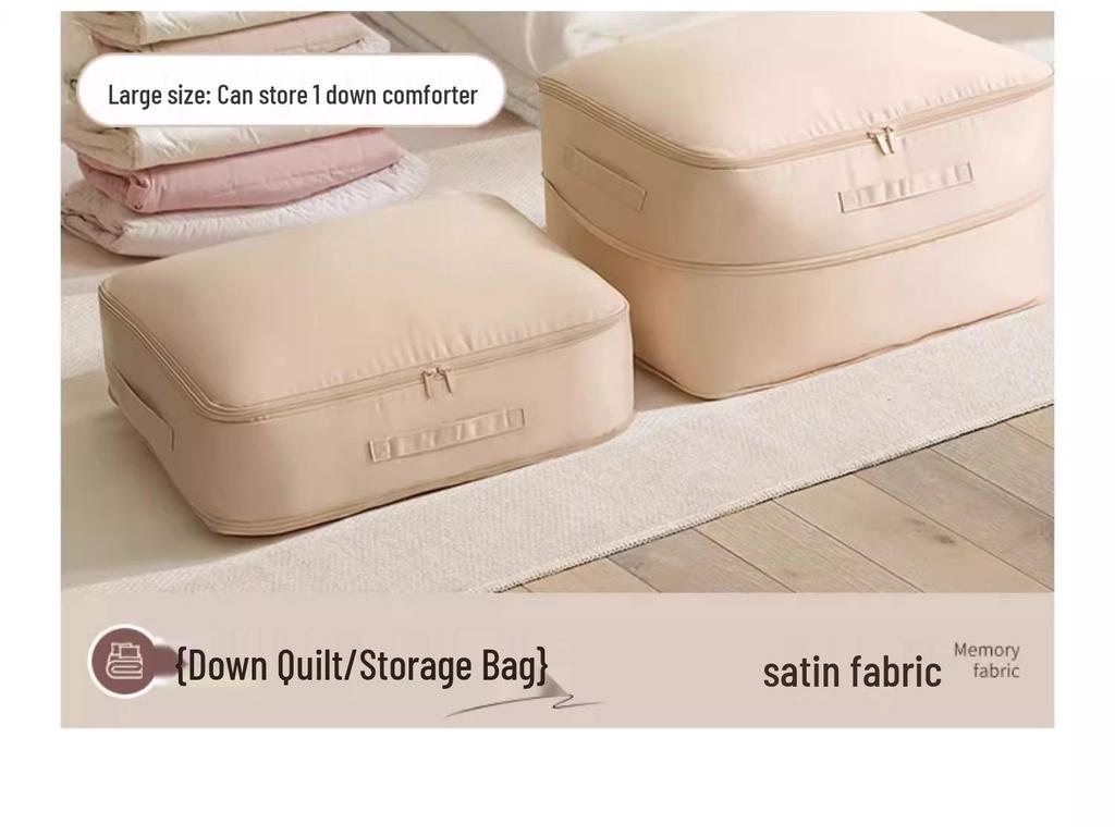 Compressible Down Jacket & Quilt Storage Bag Set - 4-Piece for Clothes and Suitcase