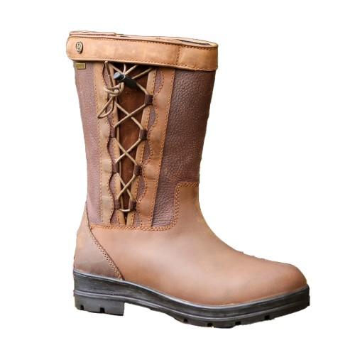 Brogini Womens/Ladies Tetbury Grain Leather Country Boots