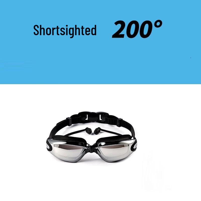 Nuorman HD Swimming Goggles with Integrated Earplugs