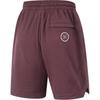 Li Ning Wade Series Comfortable Letter Print Lace-Up Loose Sports Shorts Men Shorts Crimson-Purple AKYU349-5