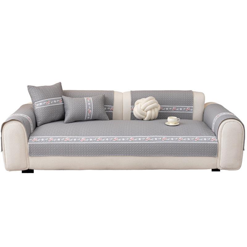 Cool Knitted Non-Slip Sofa Cushion  New Fresh Sofa Cover Towel Living Room New Simple Seat Cushion Back Towel