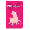 Les Trésors De Lily [Q0876] - 'Lama Mania' Pink Notebook (Lama' Nifique ! ) - 14. 5x9 Cm (72 Pages)