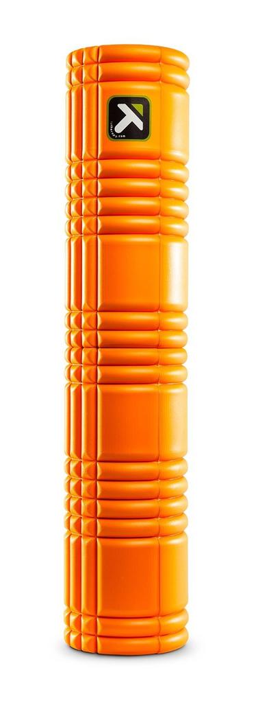 TRIGGERPOINT Foam Roller Long Size Fascia Massage Stretching Myofascial Relieves Stiff and Lower Back EVA Orange 2, 66cm, Roller, Roller, Roller,