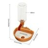 Automatic Dog Feeder for Cat Hanging   for Cage Large Capacity Pet Water Fountain for Cats Small Dogs