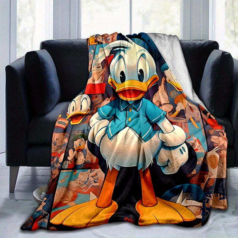 1pc, Donald Duck Throw Blanket Cozy & Soft Coverlet for Home Decor, Couch, Bed, Travel