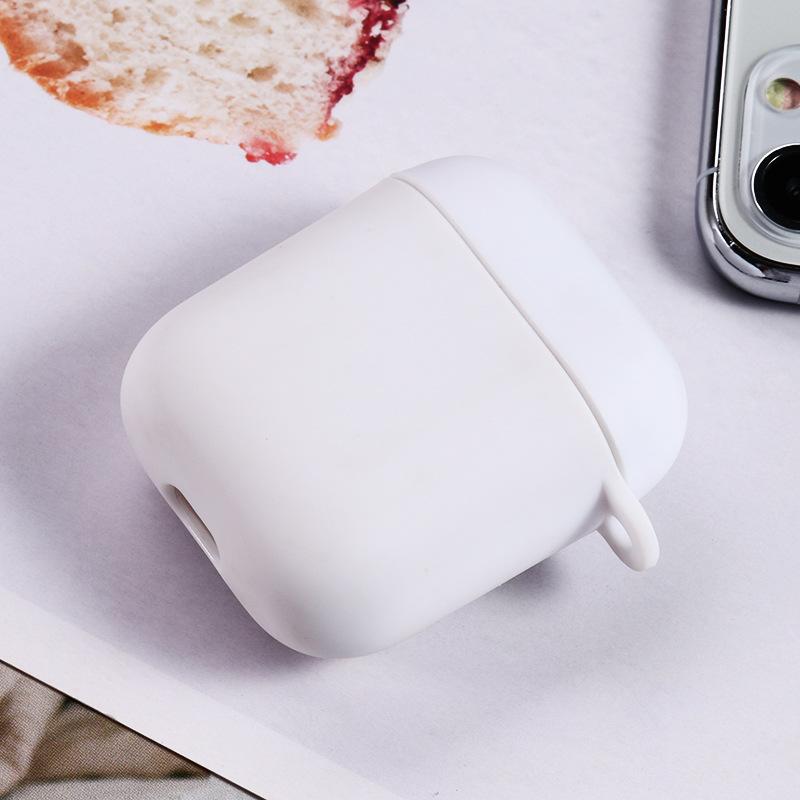 Frosted TPU Black Material White for Apple Bluetooth AirPods 1 /2 Generation Pro3 Generation Earphone Case Soft Cover