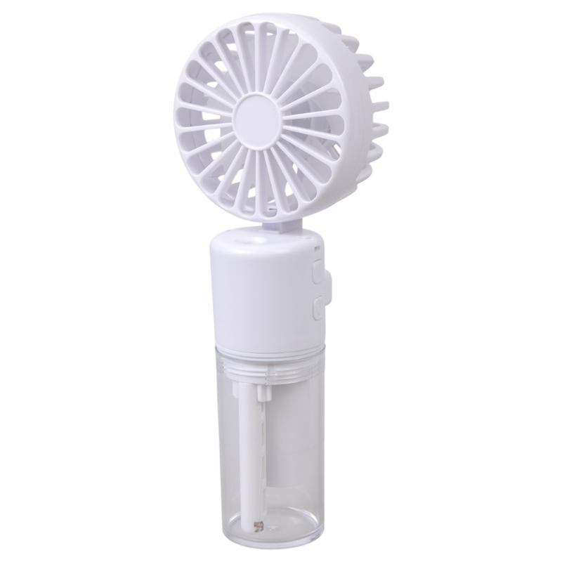Adjustable Speed Hand Fan Portable Handheld USB Rechargeable Neck Hanging Fan for Travel and Office Cooling Device