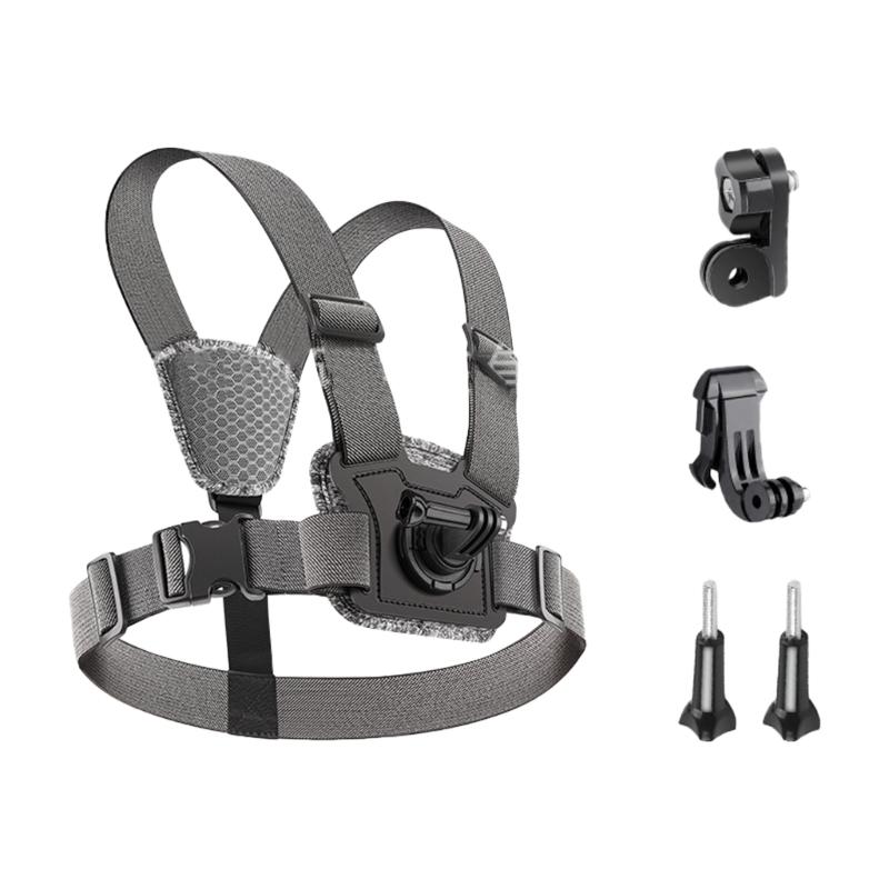 Chest Mount Straps Harness Chesty Body Mount Adjustable Action Camera Chest Straps with Hook for Action Camera 1