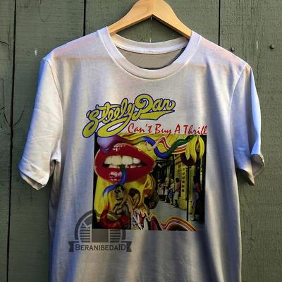 Steely Dan AJA Can't Buy A Thrill Retro Black Unisex Tshirt Reprint S5XL KH7363
