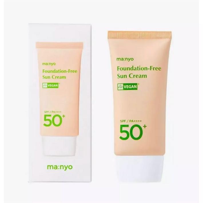 

Manyo Factory Foundation-Free Sun Cream SPF 50+ PA++++ 50ml/ Nourishing, Moisturizing, Korean Cosmetics, Kbeauty