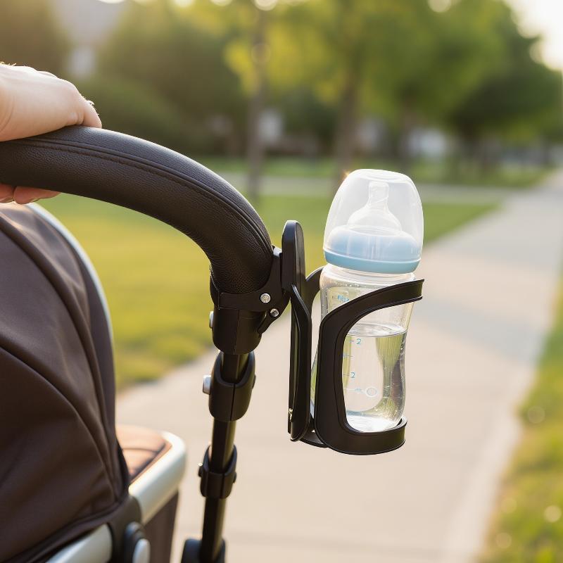 Baby Stroller Cup Holder With Quick-release Clip, Suitable For Strollers