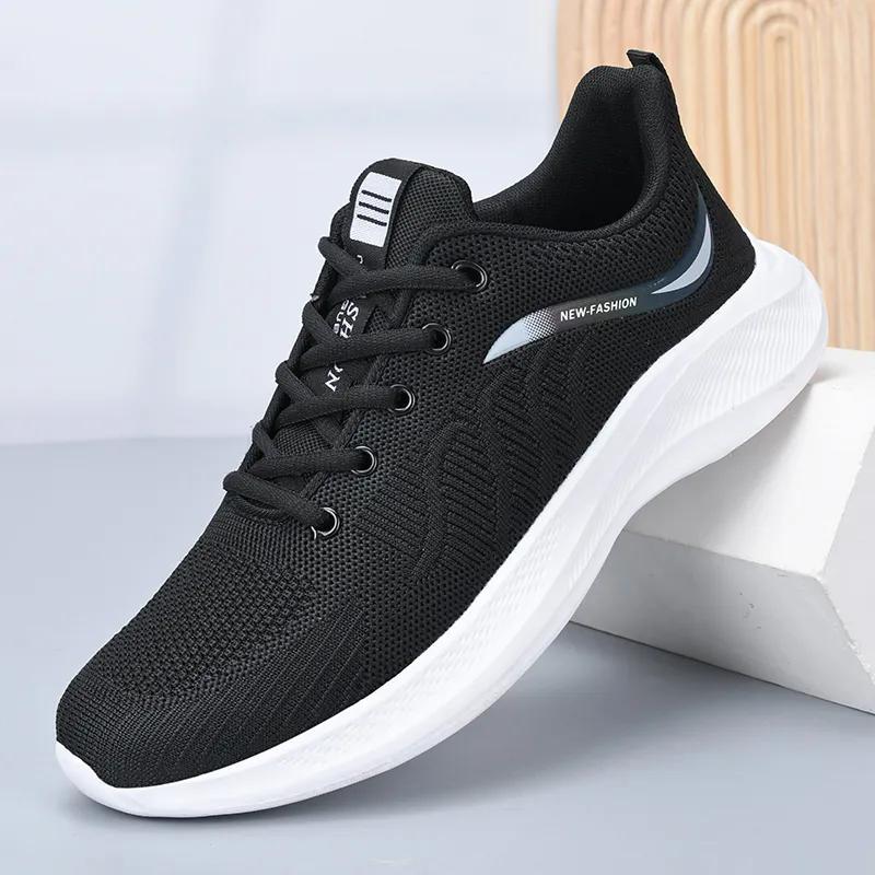WTEMPO Sneakers for Men In Spring Summer and Autumn Breathable Comfortable Mesh Shoes Deodorant Lightweight Running Casual Shoes