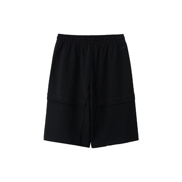 Li Ning Sportlife Casual Shorts Men's Black AKSR739-1