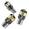 T10 W5W Led Canbus No Error Car Interior Side Light 5W5 12V 5W Auto License Plate Lamp Bulb Dome Read Light White Blue Red Amber