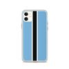 Coque Téléphone – Drapeau Du Botswana – Compatible iPhone 11 – Étui Souple – Résistant Et Antichoc - Silicone - Pixelforma